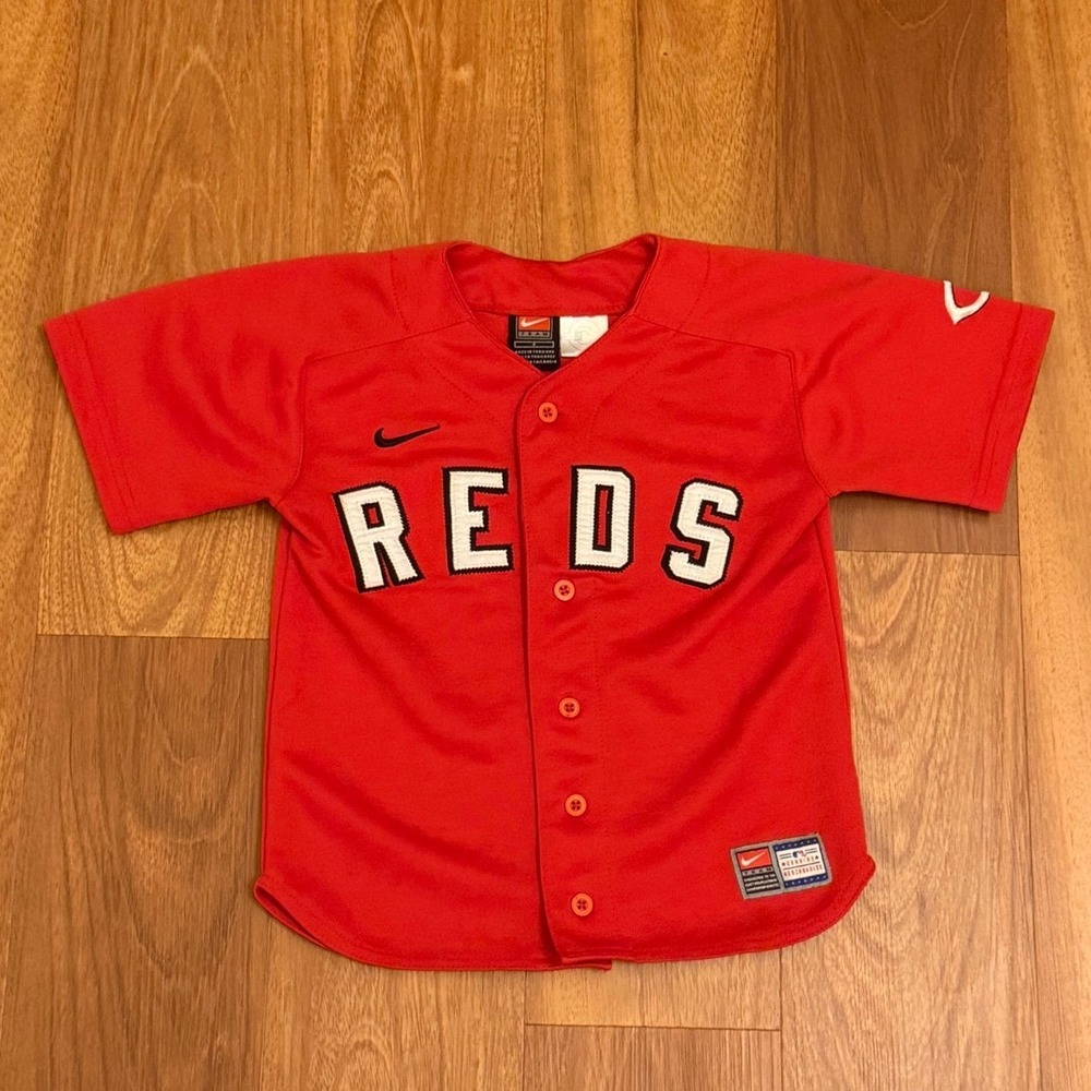Vintage 90s Youth Nike Cincinnati Reds MLB Jersey Size 4
